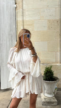 Robe légère écru