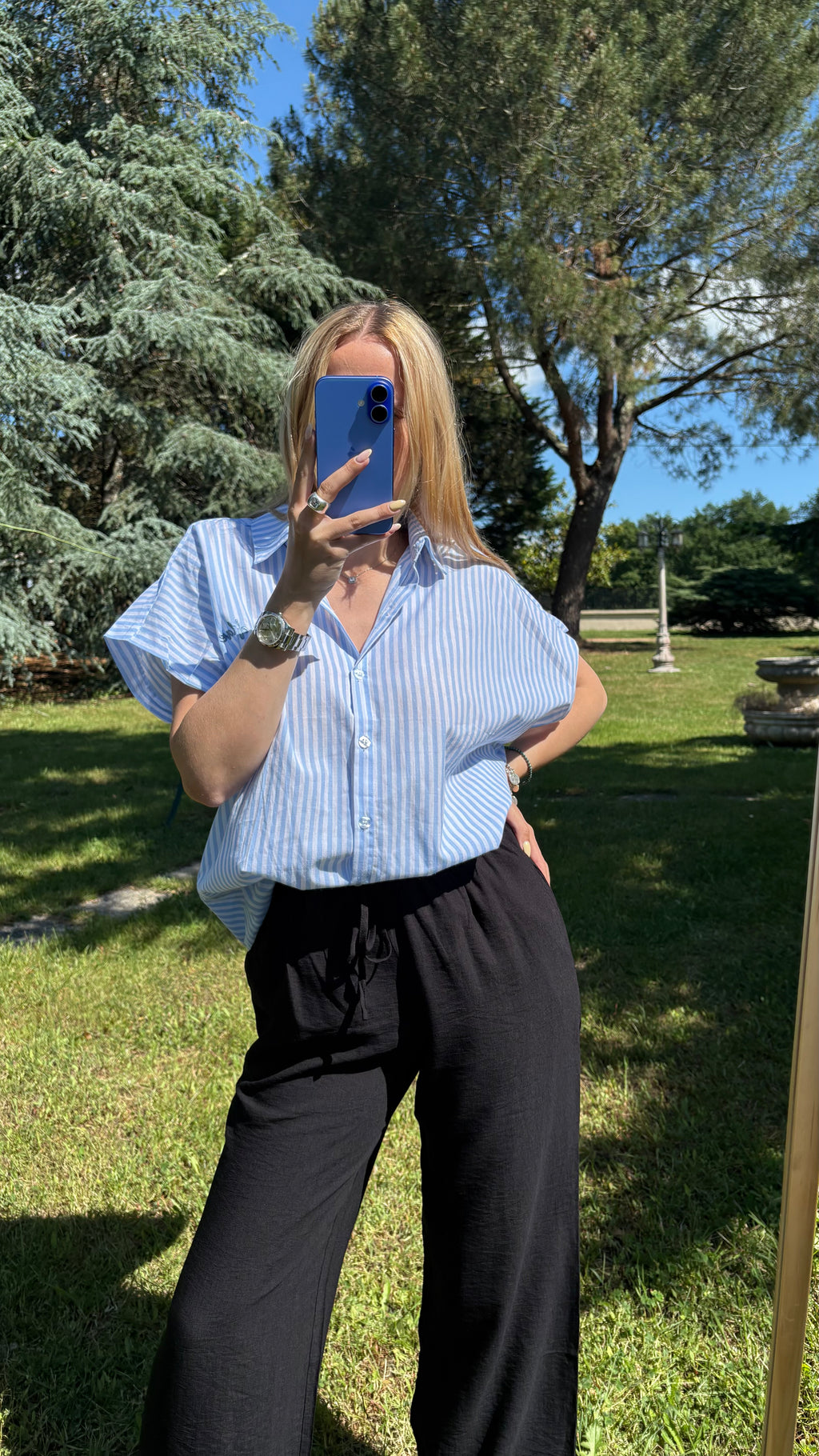 Chemise rayée