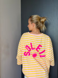 T-shirt rayures SOLEIL