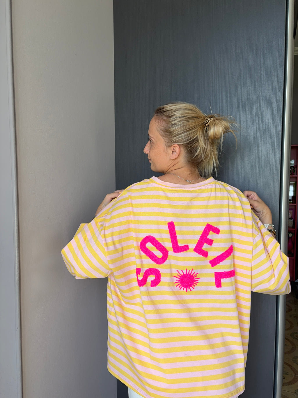 T-shirt rayures SOLEIL