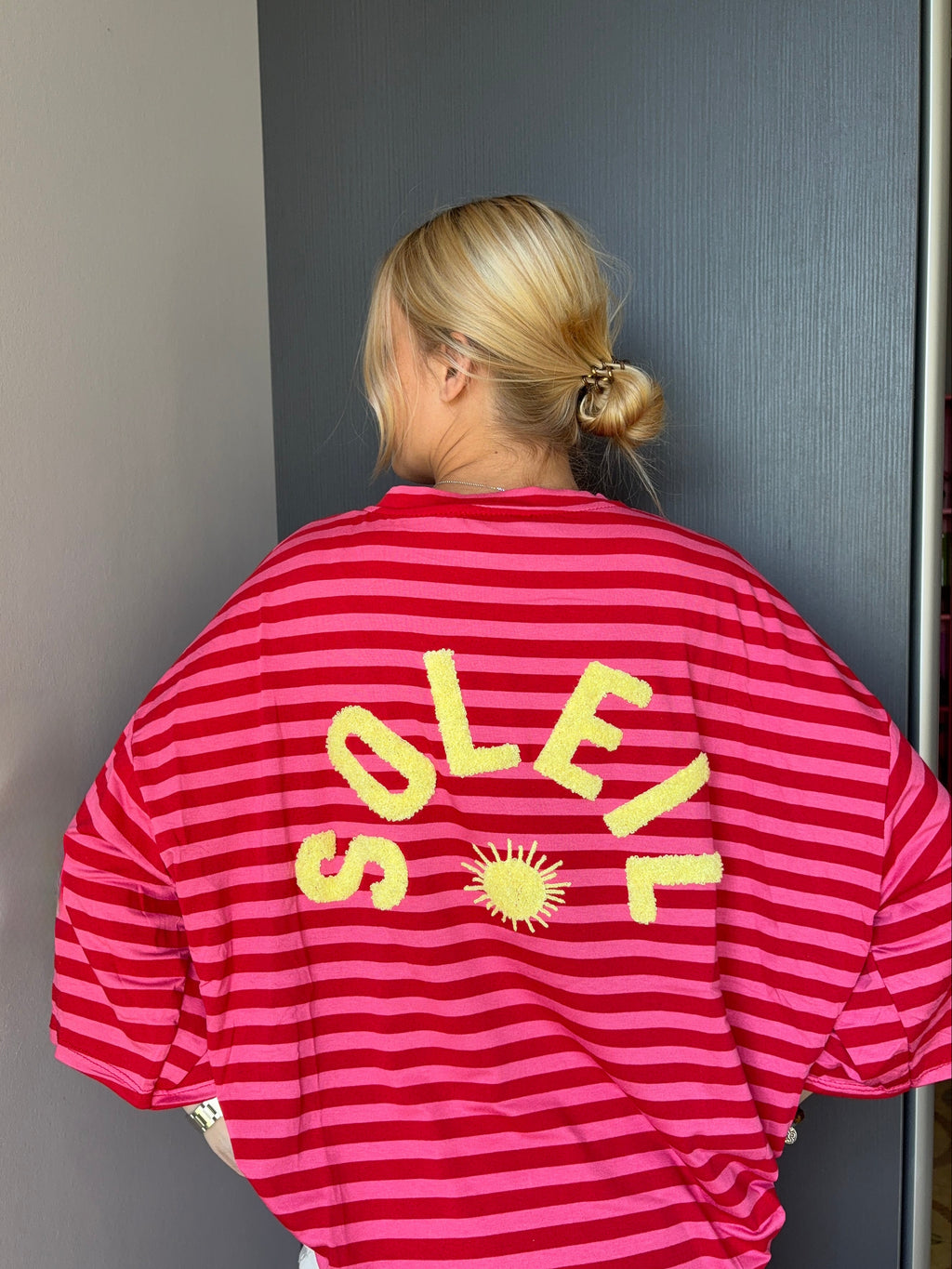 T-shirt rayures SOLEIL