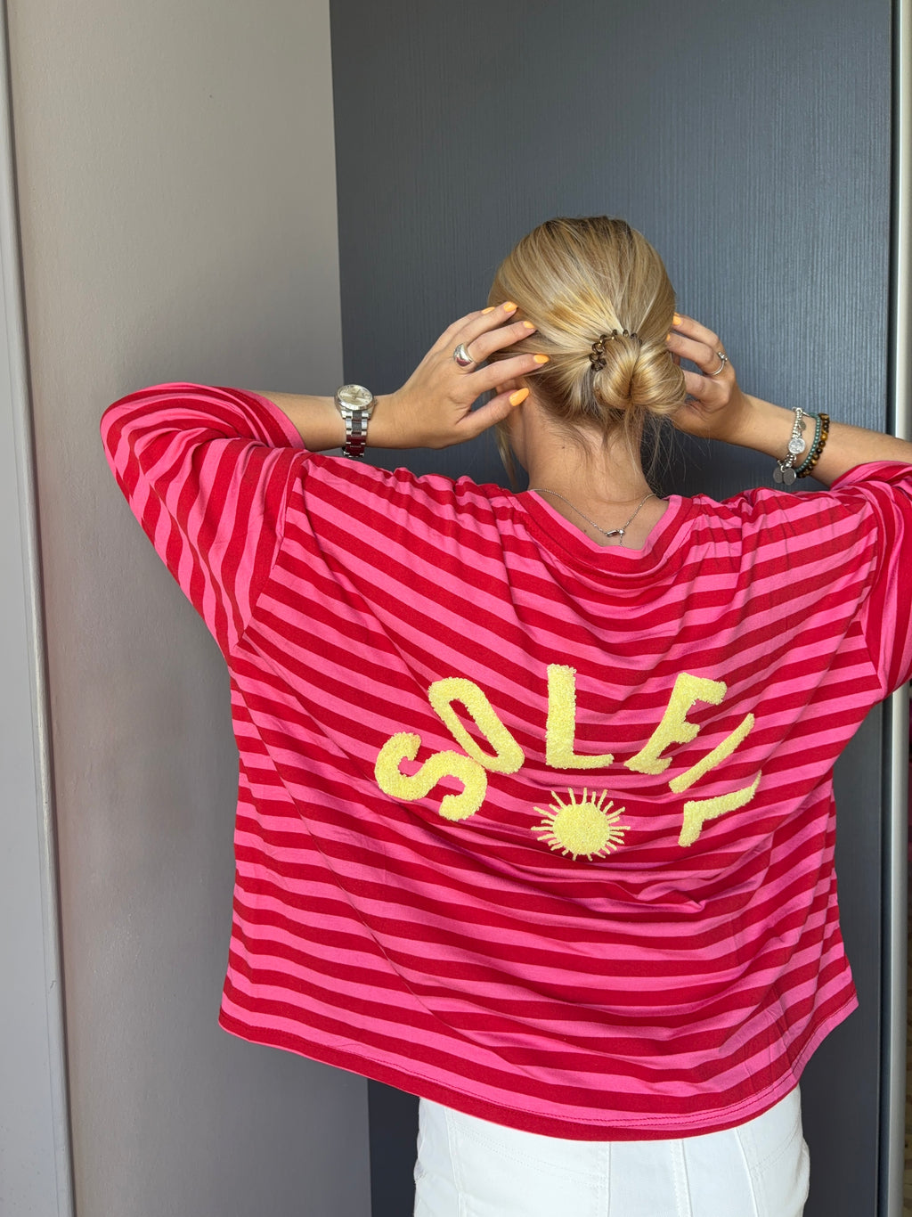 T-shirt rayures SOLEIL