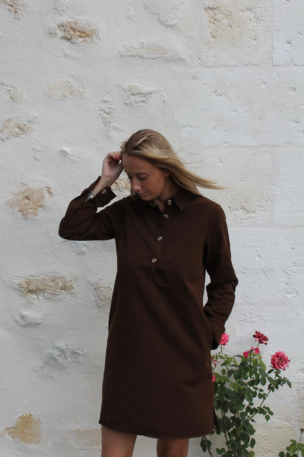 Livia - robe marron