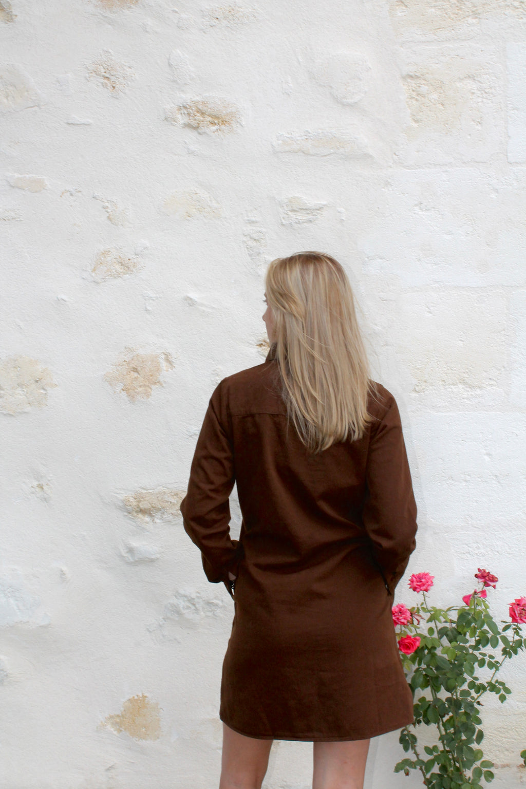 Livia - robe marron