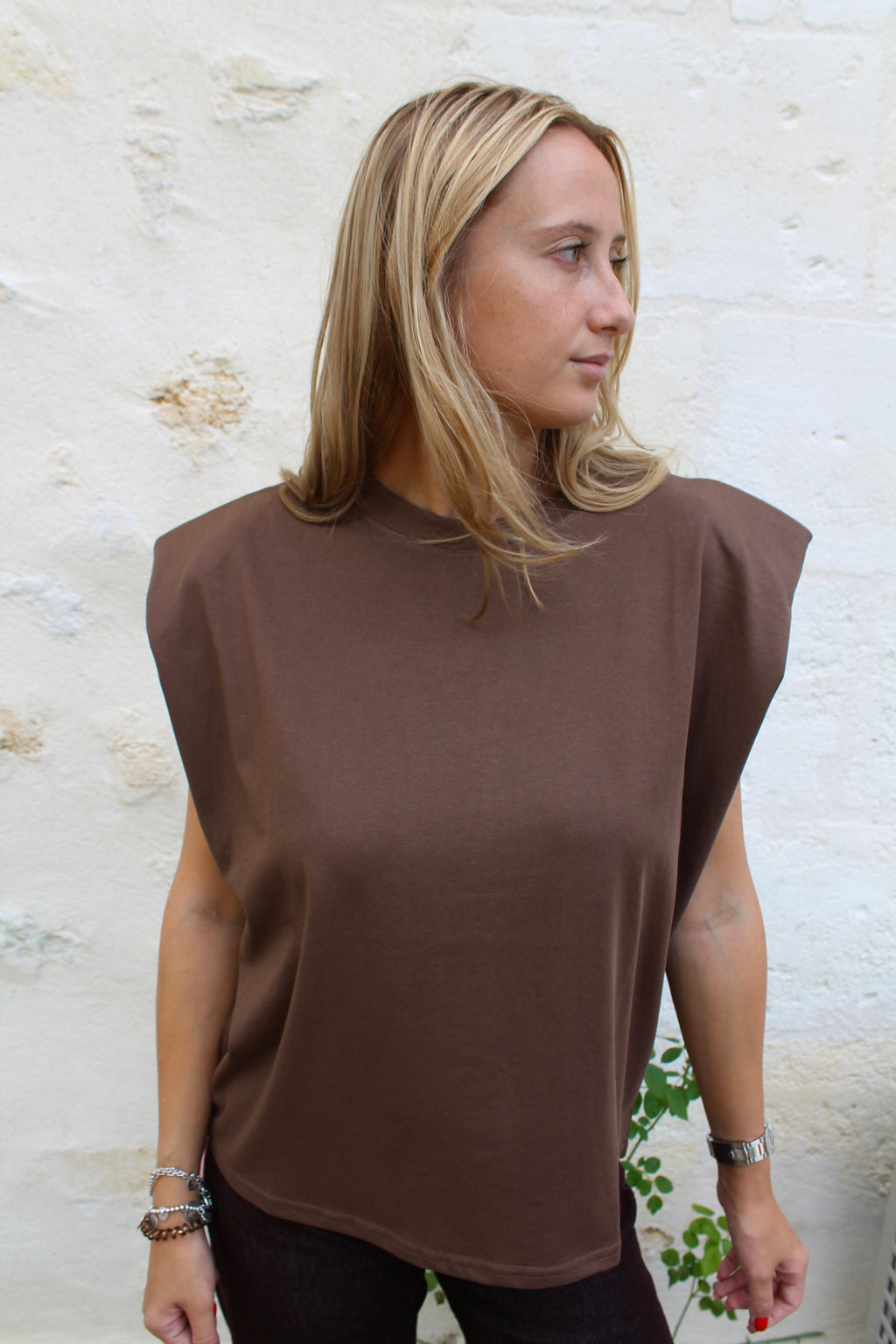 Léon - t-shirt marron
